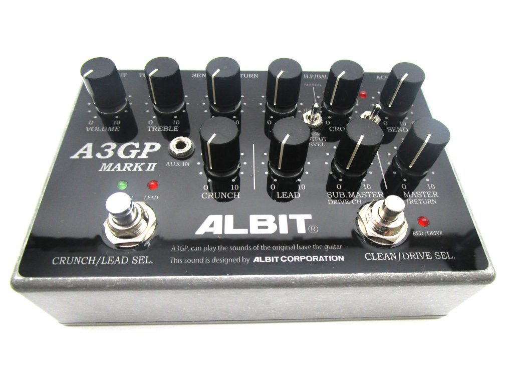 楽器ALBIT A3GP MARK Ⅱ プリアンプ - エフェクター